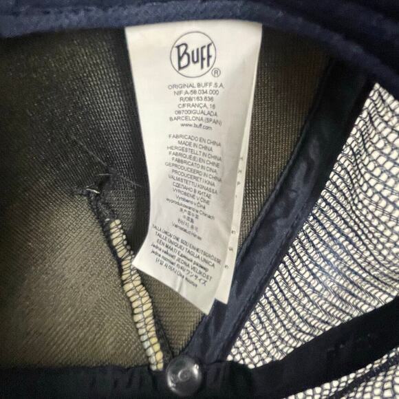 DeYoung BUFF Hat Trucker Redfish Marsh Mesh Snapback Cap Fishing Adjustable - Picture 3 of 3